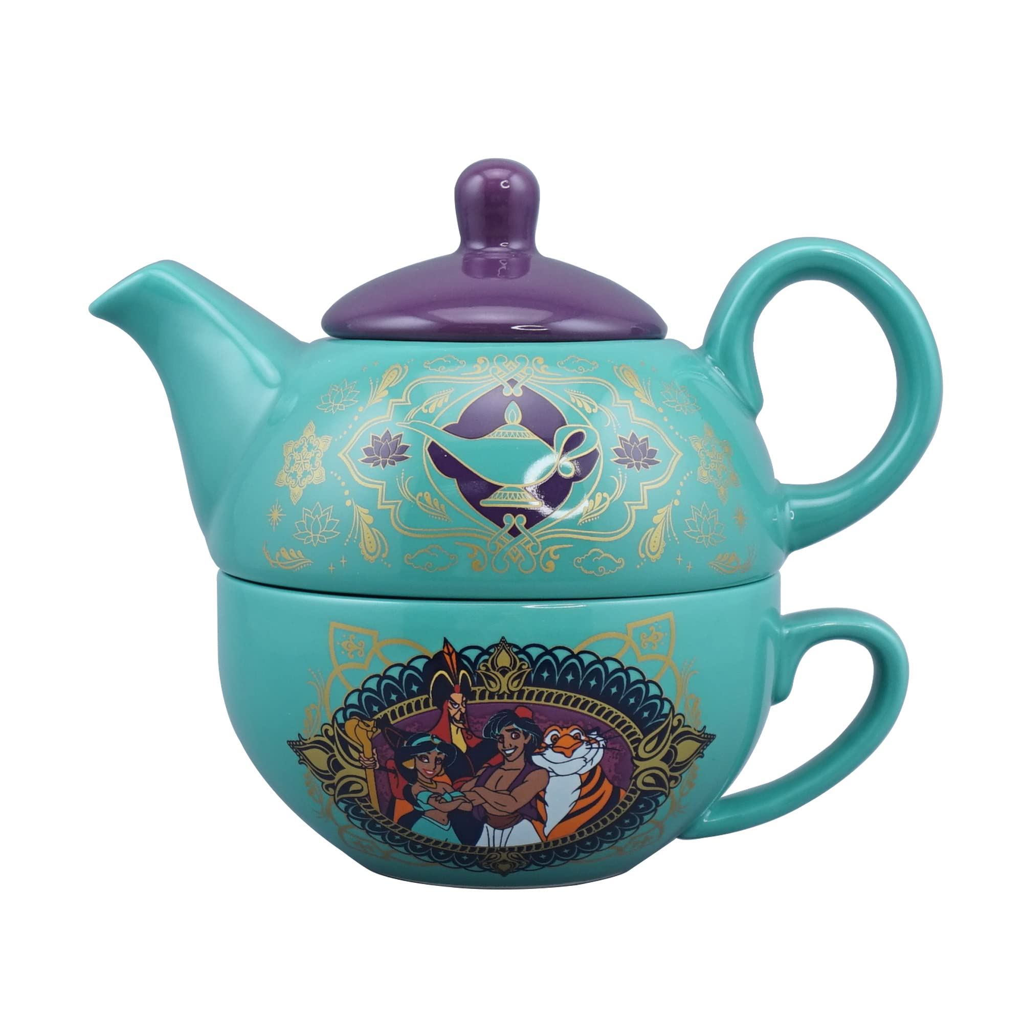 Disney Aladdin Tea for One Set - Tea Set - Tea Cup - Disney Teapot - Disney Home - One Cup Teapot