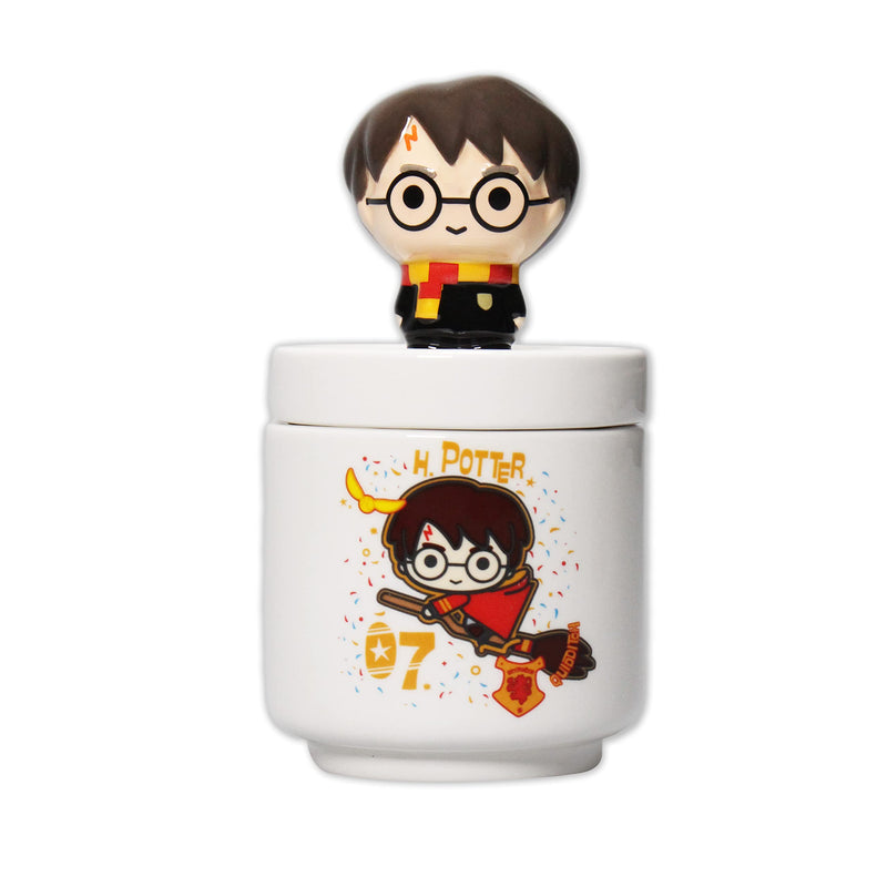 Harry Potter Collectors Box - Harry - Kawaii - Storage Jar - Trinket Box with Lid Décor