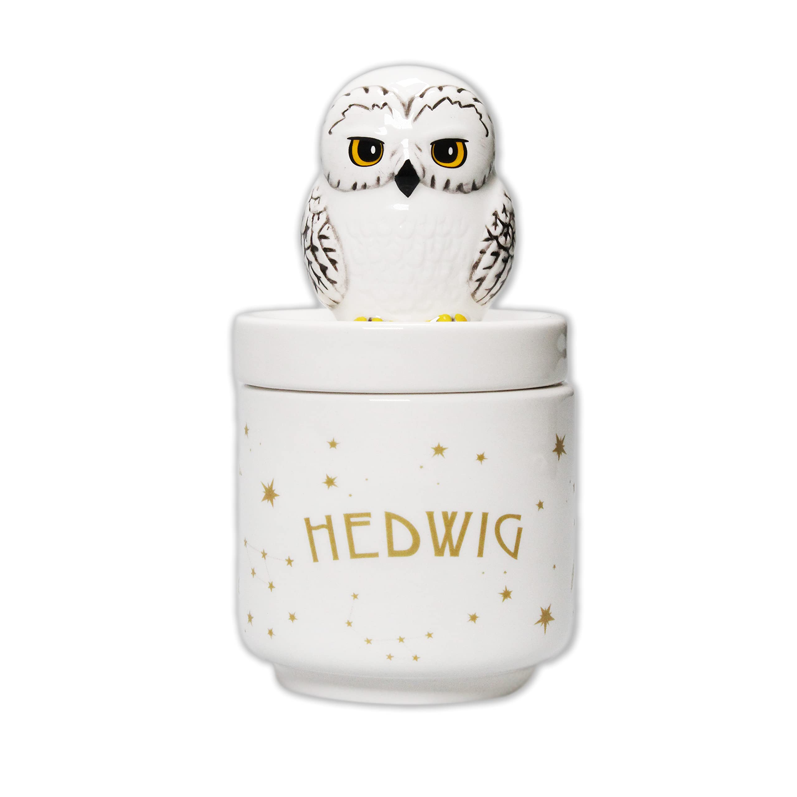 Harry Potter Collectors Box - Hedwig Owl - Kawaii - Storage Jar - Trinket Box with Lid Décor