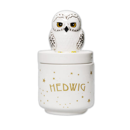 Harry Potter Collectors Box - Hedwig Owl - Kawaii - Storage Jar - Trinket Box with Lid Décor