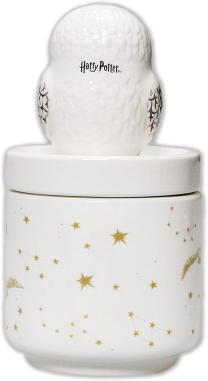 Harry Potter Collectors Box - Hedwig Owl - Kawaii - Storage Jar - Trinket Box with Lid Décor