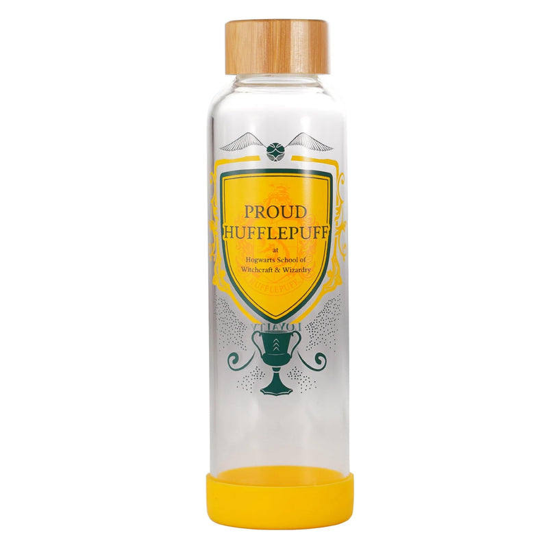 Harry Potter Borraccia in Vetro (500 ml) (Orgoglioso Tassorosso