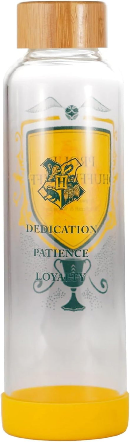 Harry Potter Borraccia in Vetro (500 ml) (Orgoglioso Tassorosso