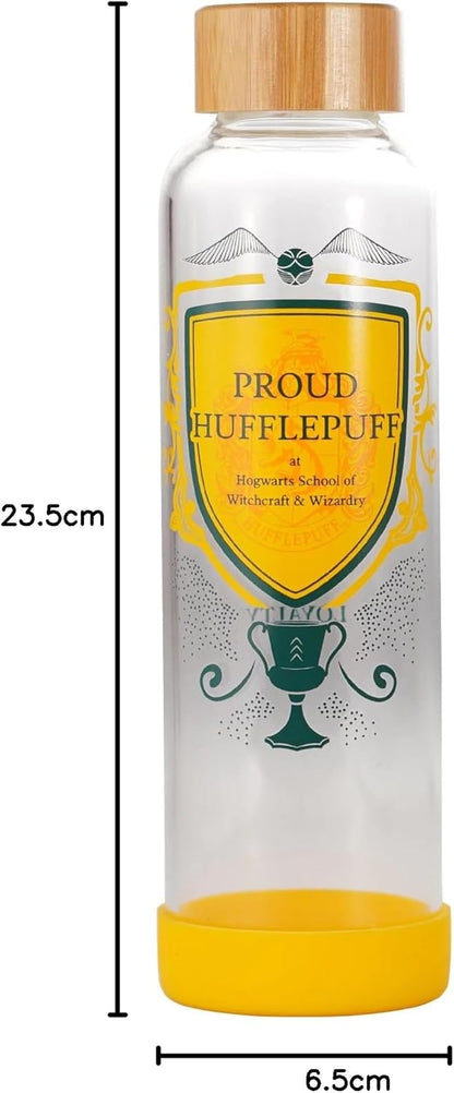 Harry Potter Borraccia in Vetro (500 ml) (Orgoglioso Tassorosso