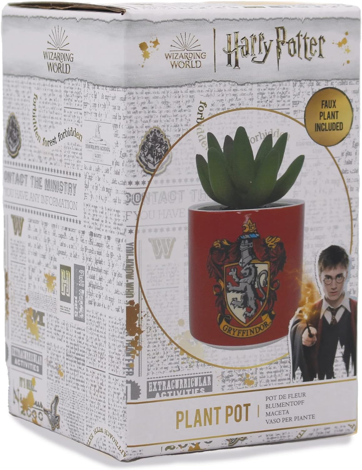 HARRY POTTER - Gryffindor - Faux Plant Pot 6.5cm