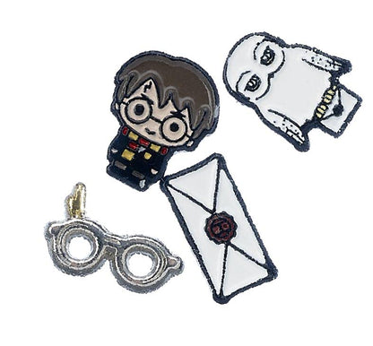 Harry Potter - Set de 4 Mini Charmes Collier - Harry