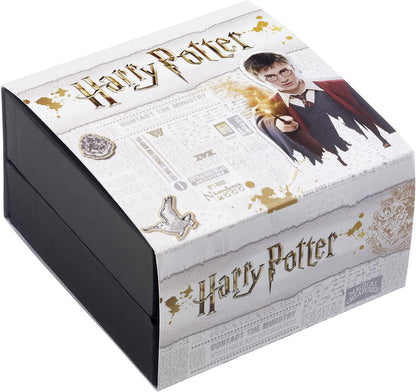 Harry Potter Sterling Silver Golden Snitch slider charm with Crystal Elements by The Carat Shop