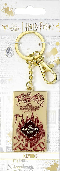 Harry Potter Official Marauders Map Keyring