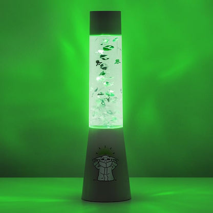 Paladone The Mandalorian Grogu Flow Lamp - Baby Yoda Lighting, Decor, Merch, Gift - 33 cm Tall