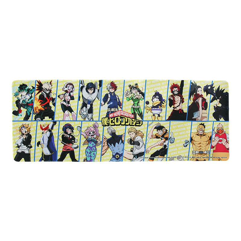 Alfombra de escritorio My Hero Academia personajes 30cm x 80cm