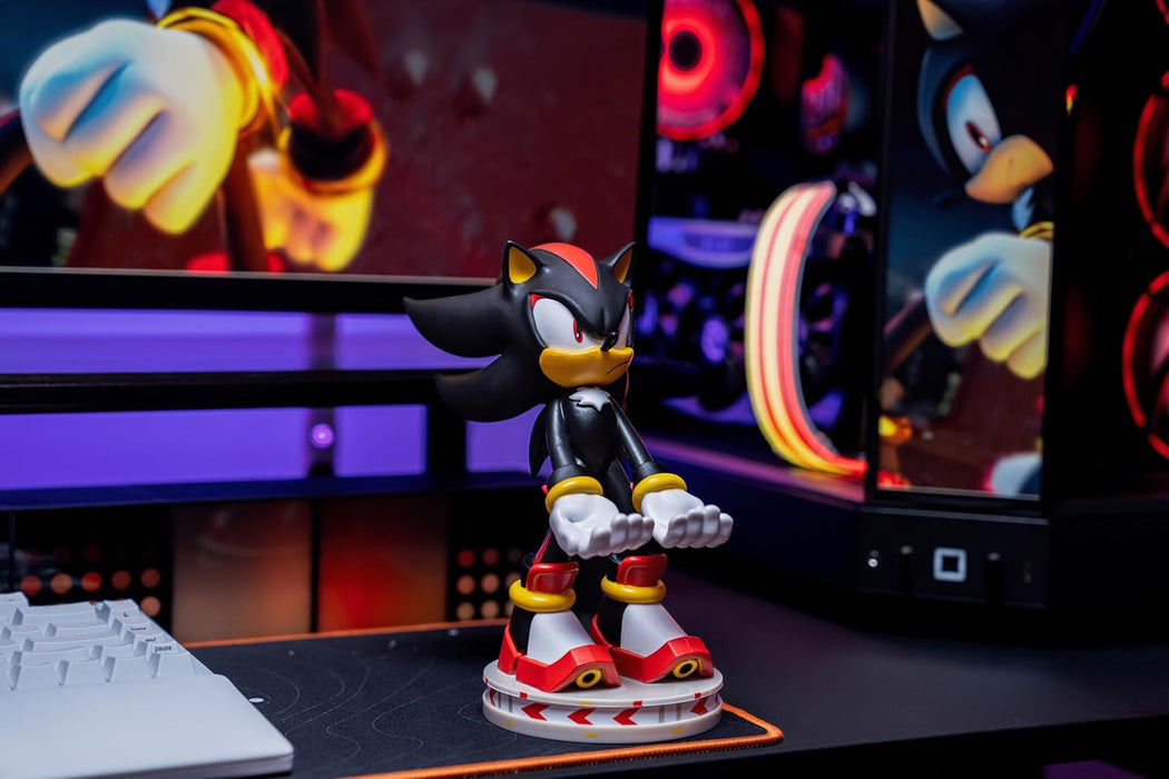 Cable Guys - SEGA: Shadow Gaming Accessories Holder & Phone Holder for Most Controller (Xbox, Play Station, Nintendo Switch) & Phone