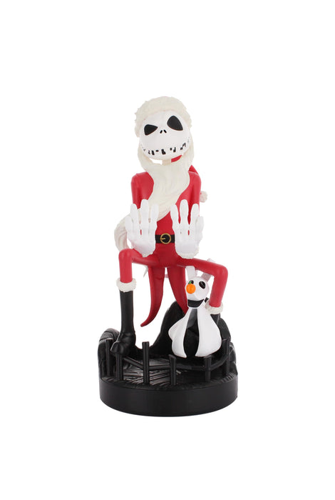 Cable Guys - Disney The Nightmare Before Christmas Jack in Santa Suit Gaming Accessories Holder & Phone Holder for Most Controller (Xbox, Play Station, Nintendo Switch) & Phone