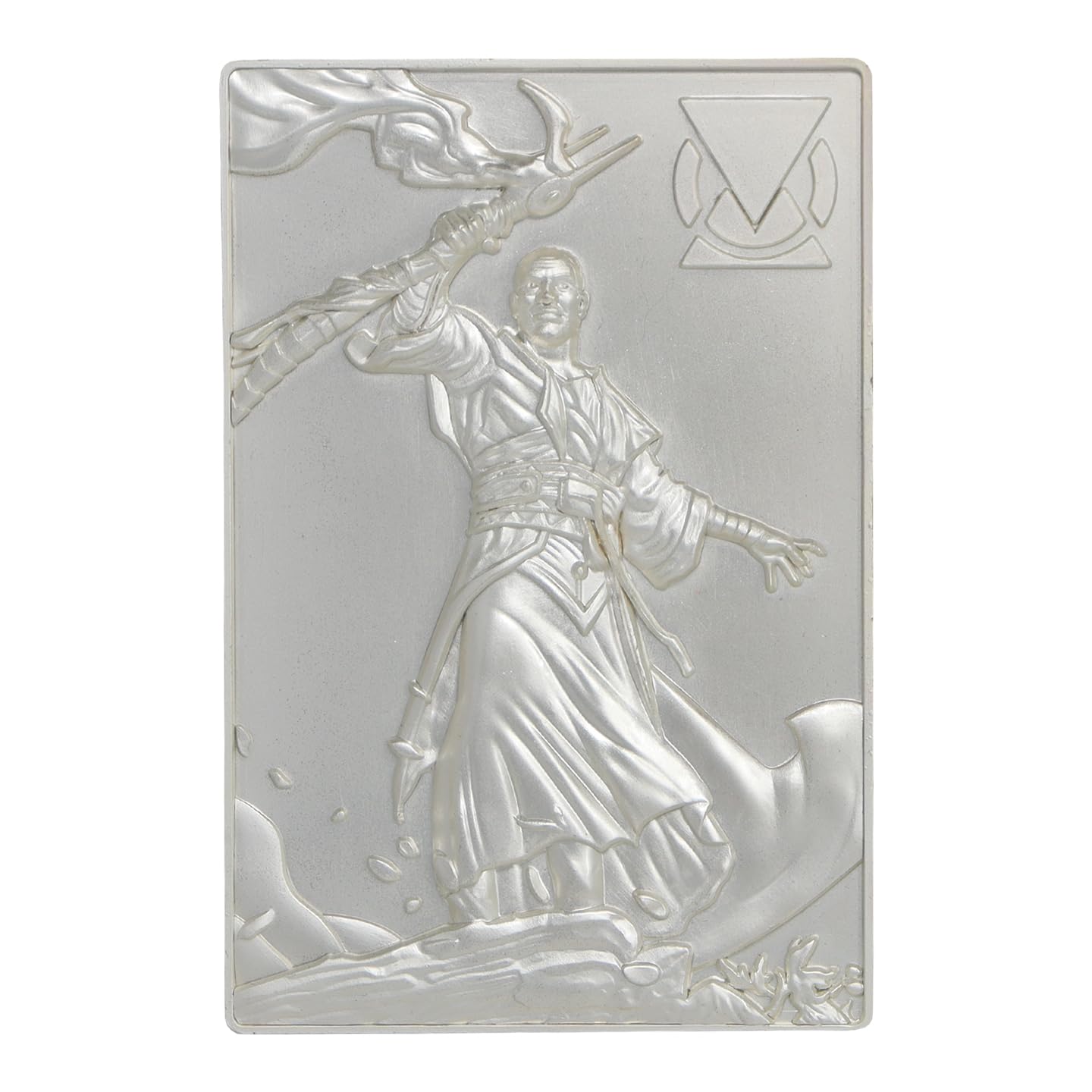 FANATTIK Magic The Gathering - Teferi - Carte Plaquée Argent Collector