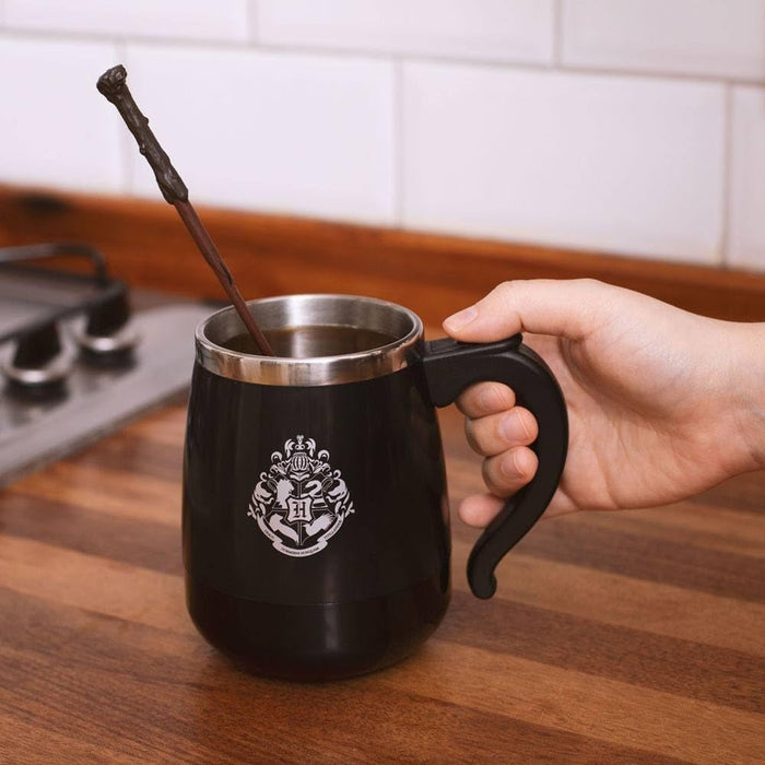 Harry Potter HAPOMAGMG Self Stirring Mug, Metal, 450mililiters