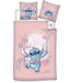 Disney Lilo & Stitch ALOHA PINK Bed Linen Single Duvet Cover Set 140x200+65x65cm