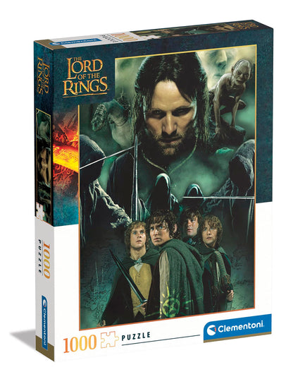 Clementoni 39738 Lord Of The Rings 1000 Pieces, Jigsaw Puzzle For Adults-Made In Italy, multi-coloured