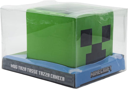 Minecraft 3D Mug Creeper Face 445 Ml