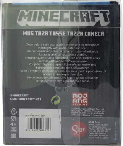 Minecraft 3D Mug Creeper Face 445 Ml