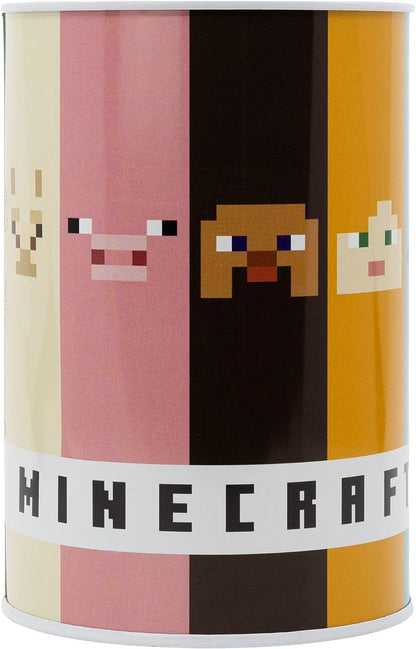 Metallspardose für Kinder - Minecraft