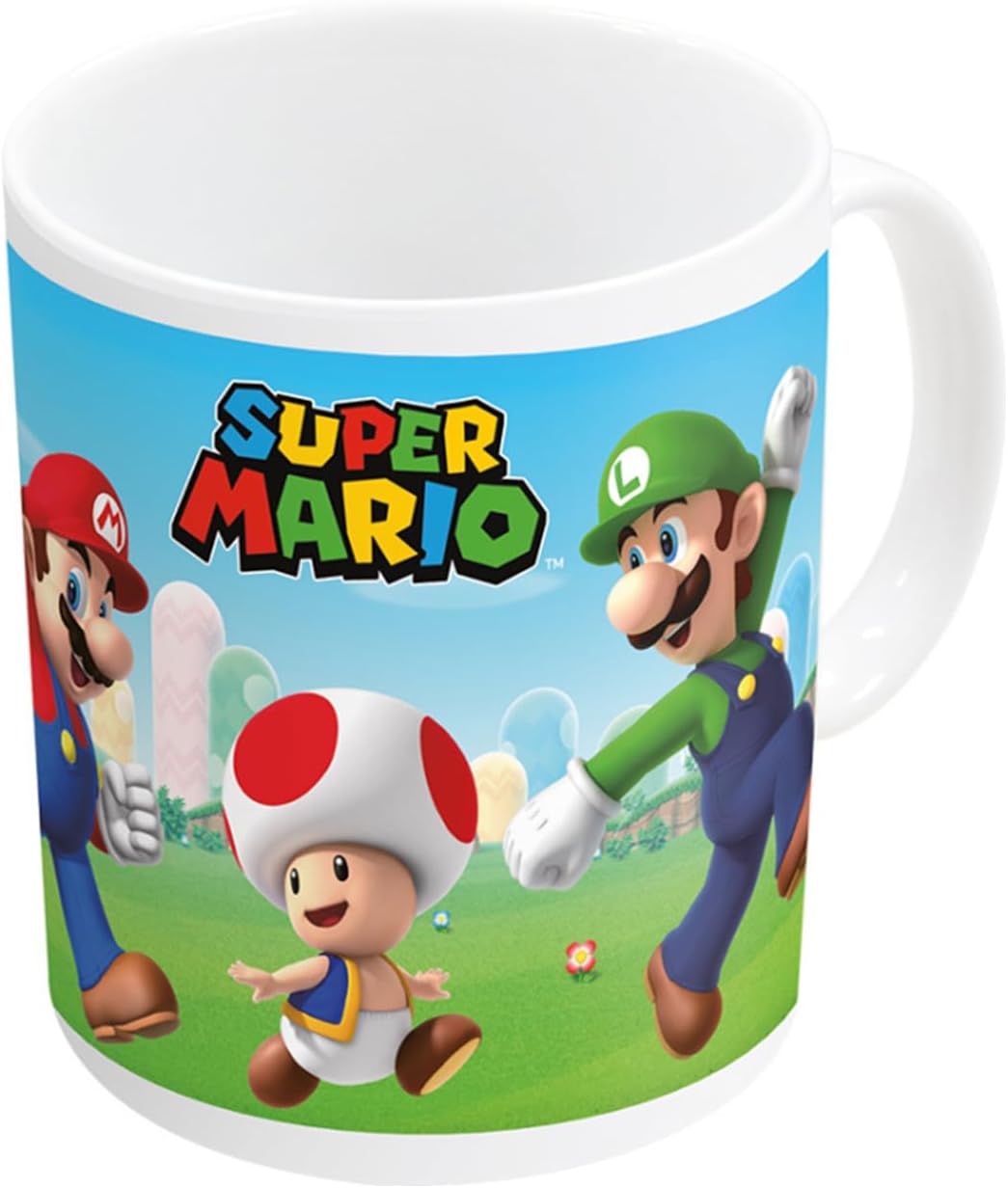 Stor Super Mario Heat Change – Mug Cup Coffee Thermoréactif – Ceramique – Mario – Luigi – Toad – Yoshi, 77840022842
