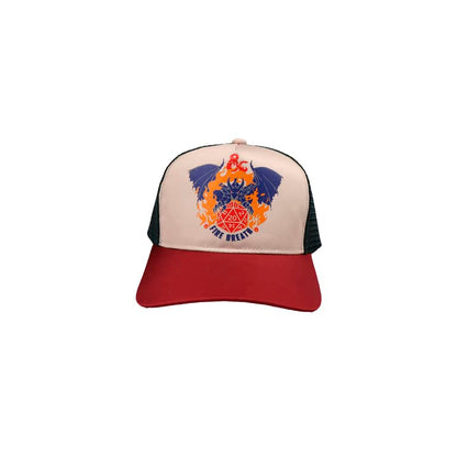 CYPBRANDS Unisex Erwachsene D&D Dragon Trucker Cap Toy, bunt, Talla única