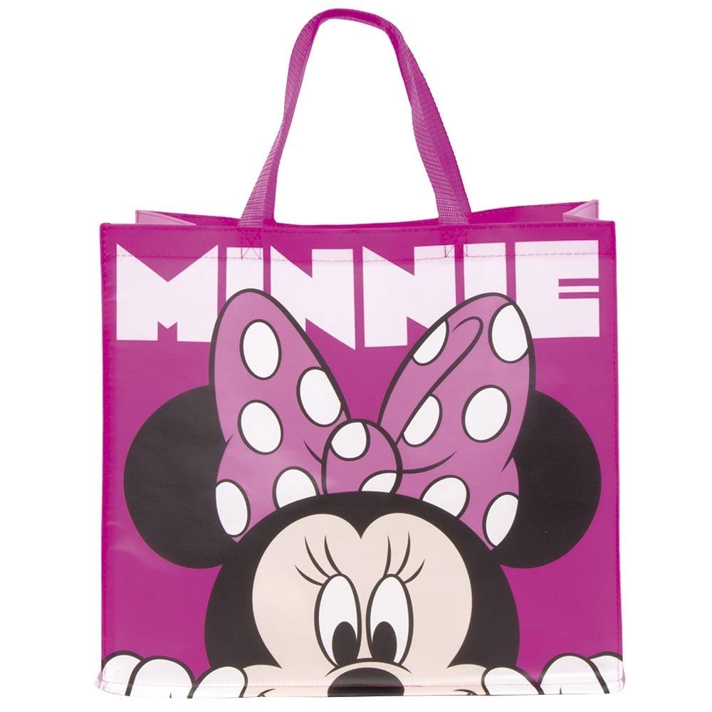 ARDITEX WD15171 Wiederverwendbare Shopping-Tasche, 45 x 40 x 22 cm von Disney-Minnie, Minnie, Utility
