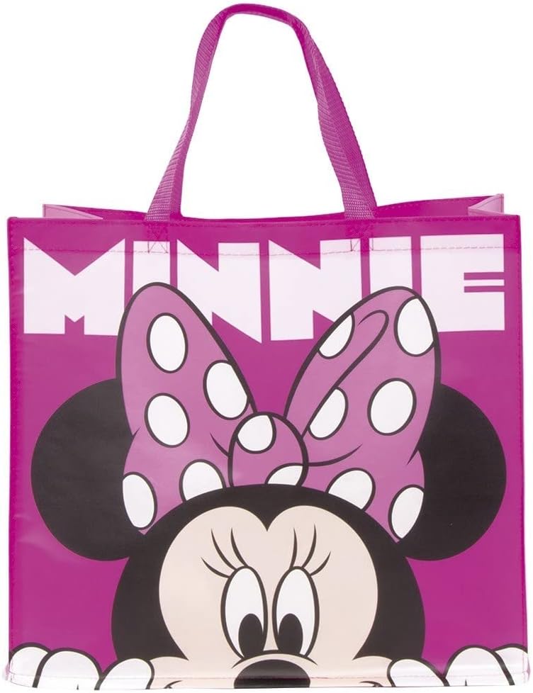 ARDITEX WD15171 Wiederverwendbare Shopping-Tasche, 45 x 40 x 22 cm von Disney-Minnie, Minnie, Utility