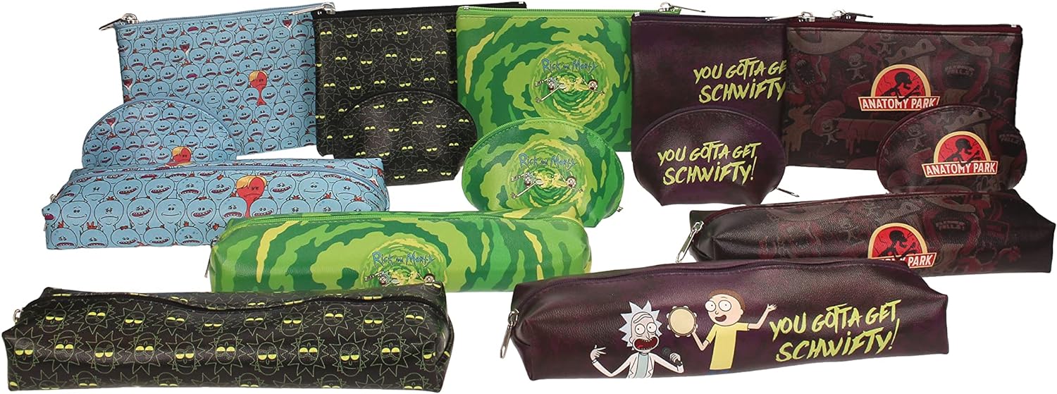 RICK AND MORTY - Logo - Pencil Case 26x3x8cm