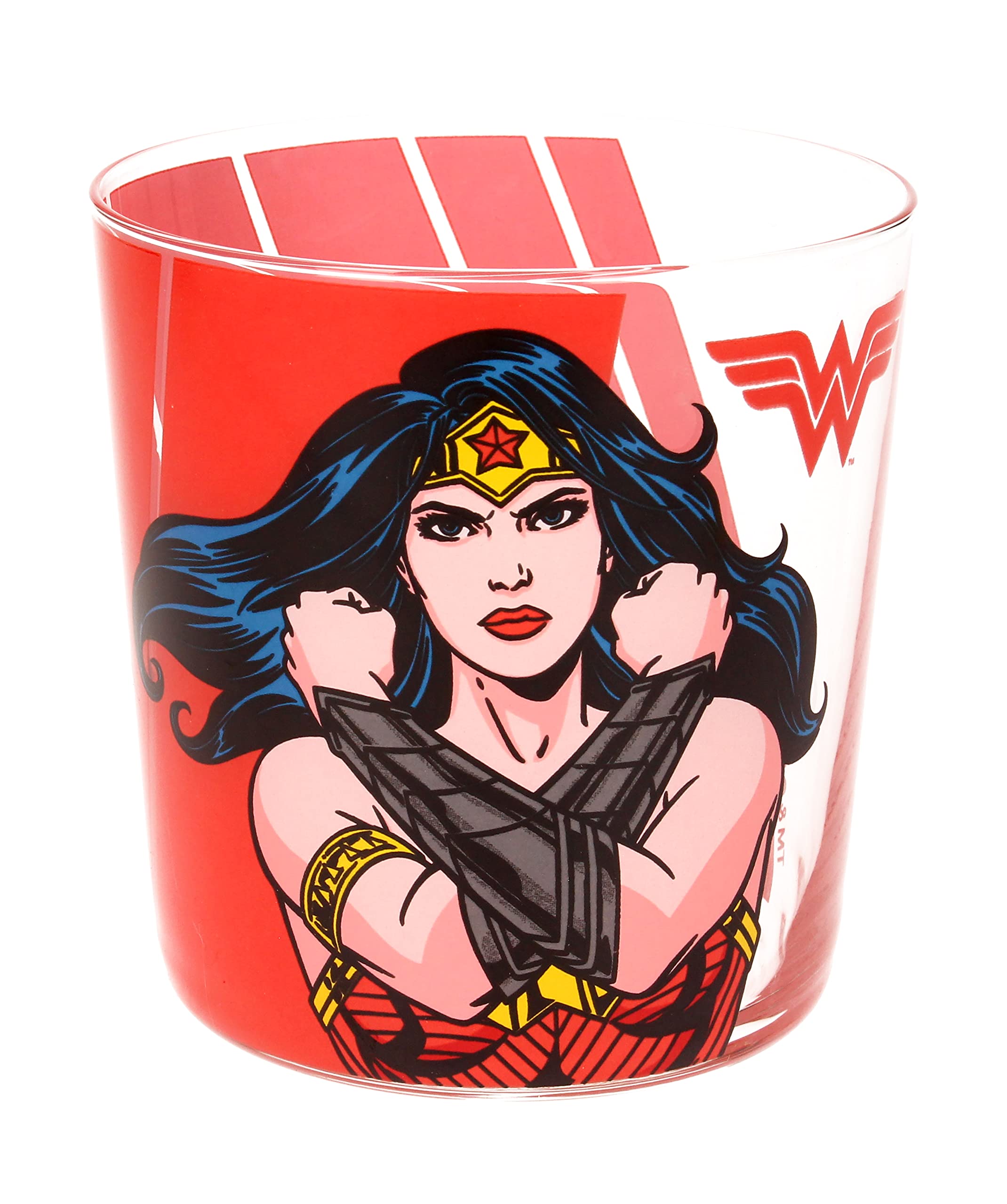 SD toys - Verre Cristal DC - Wonder Woman 370ml - 8435450252846