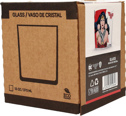 SD toys - Verre Cristal DC - Wonder Woman 370ml - 8435450252846