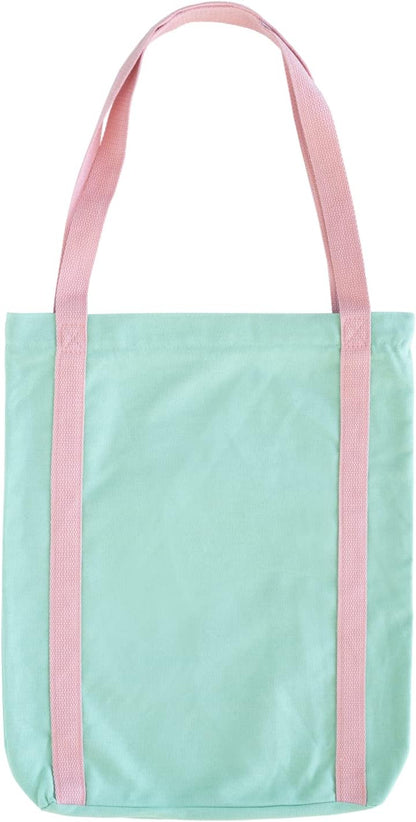 Grupo Erik Premium Cotton Tote Bag - Cotton Shopping Bag - 42x37 cm / 16.5x14.5 inches / 15.5 L - Canvas Bag - Cotton Bag - Cute Tote Bag - Gift Bag - Cute Gifts