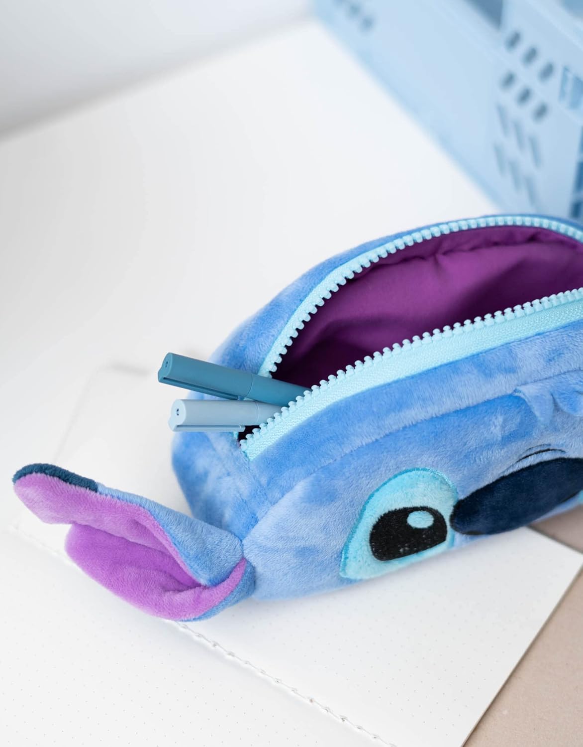 Grupo Erik Plush Pencil Case - Kids Pencil Case - Cosmetic Case - Large Pencil Case