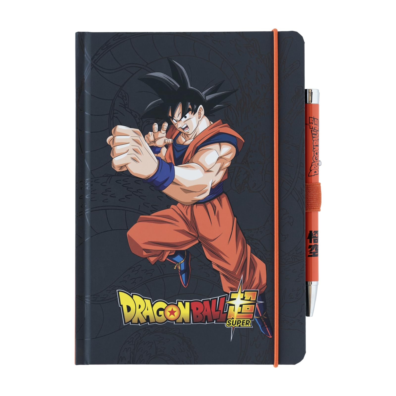 Grupo Erik Taccuino A5 Dragon Ball Manga e Penna - Quaderno Appunti Bullet Journal Puntinato con Penna Proiettore a Pile, Copertina Rigida | Diario Personale: Anime Gadget (192 Pagine