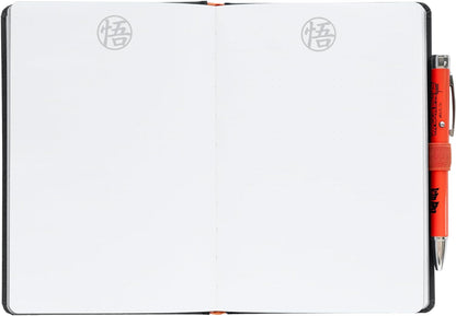 Grupo Erik Taccuino A5 Dragon Ball Manga e Penna - Quaderno Appunti Bullet Journal Puntinato con Penna Proiettore a Pile, Copertina Rigida | Diario Personale: Anime Gadget (192 Pagine