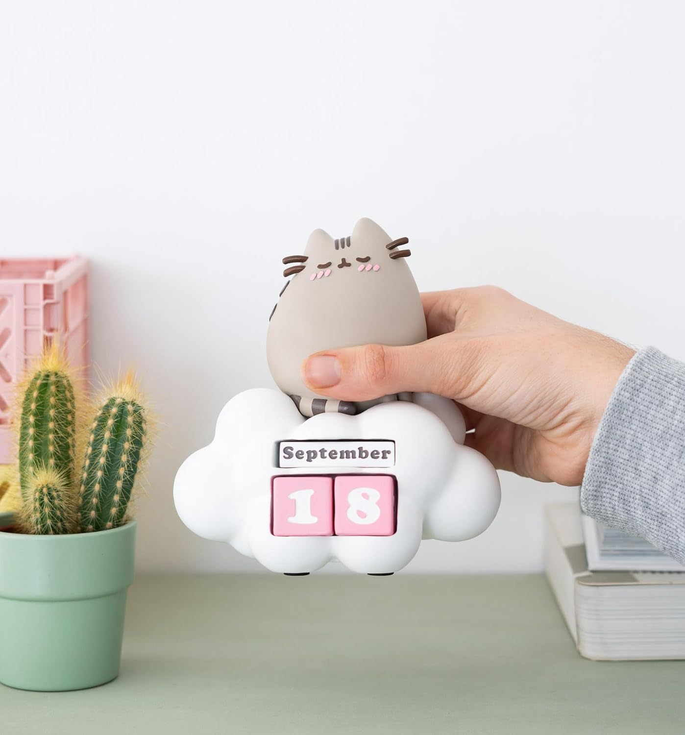 Grupo Erik - Calendrier Perpétuel Pusheen | Figurine Calendrier, Calendrier 3D, pour Enfant, Cadeaux Geek