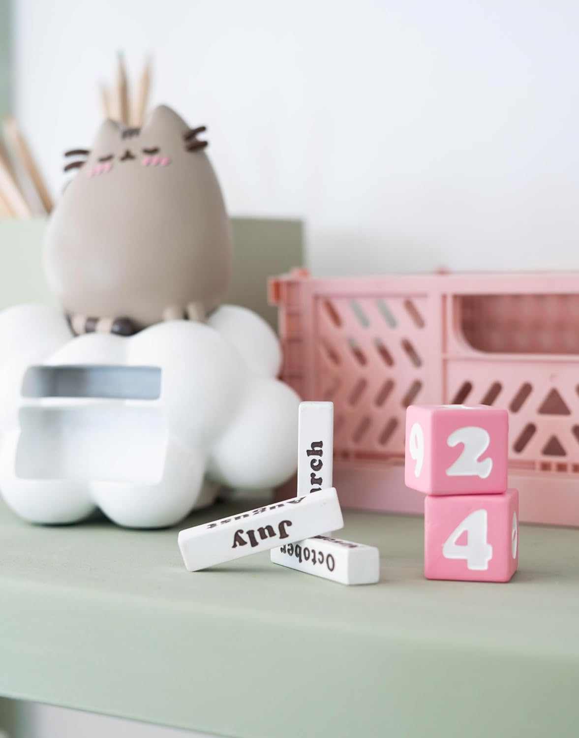 Grupo Erik - Calendrier Perpétuel Pusheen | Figurine Calendrier, Calendrier 3D, pour Enfant, Cadeaux Geek