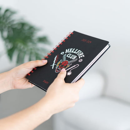 Grupo Erik Stranger Things Diary 2023-2024 | Back To School 12 Months Academic Diary 2023-2024 Week To View A5 | August 2023 - July 2024 | Mid Year Diary 2023-2024 With Stickers