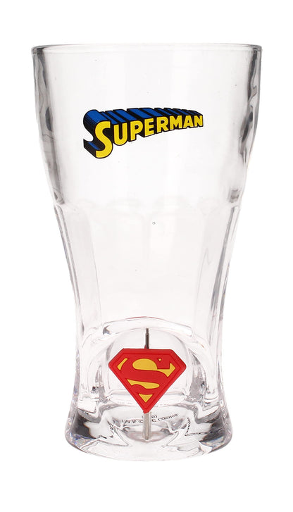 DC - Superman Rotating Logo - Glass 9x17x9cm