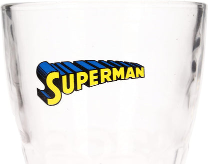 DC - Superman Rotating Logo - Glass 9x17x9cm