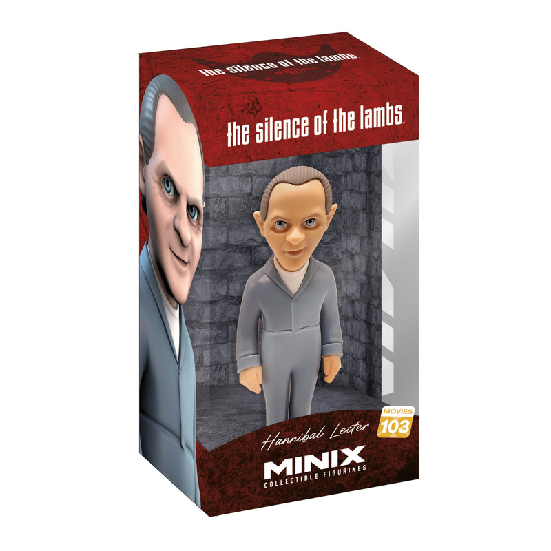 MINIX Collectible Figurines, Silence of The Lambs - Anthony Hopkins/Hannibal L, 12 cm Sammelfigur, Ab 17+ Jahren, Deutsch