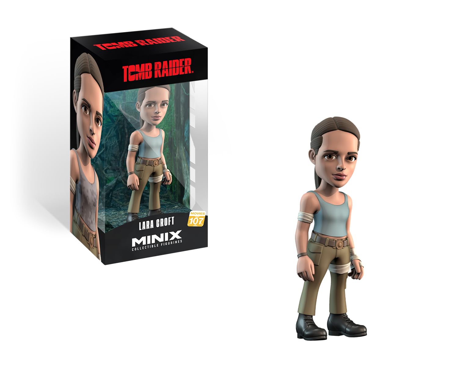 MINIX Alice Vikande Figur, Tomb Raider, Sammlerstück, 12 cm, Geschenkidee für Kinder und Erwachsene, TV- & Filmfans - MN11940
