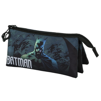 Batman Arkham-FAN Dreifach Federmäppchen 2.0, Grün
