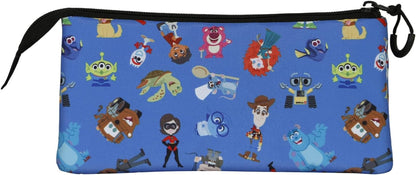 Disney 100 Family-FAN Dreifach Federmäppchen 2.0, Blau