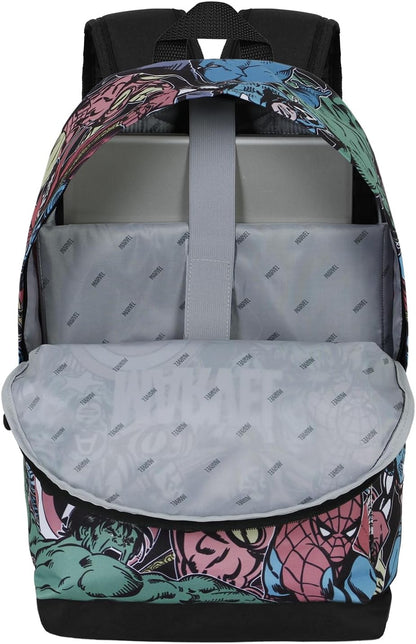 Marvel Heroes-FAN HS Rucksack 2.0, Rot