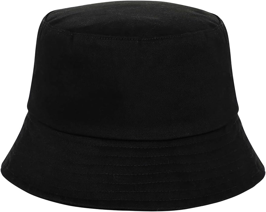 Wednesday W-Children's Bucket Hat, Black, 25 x 15 cm