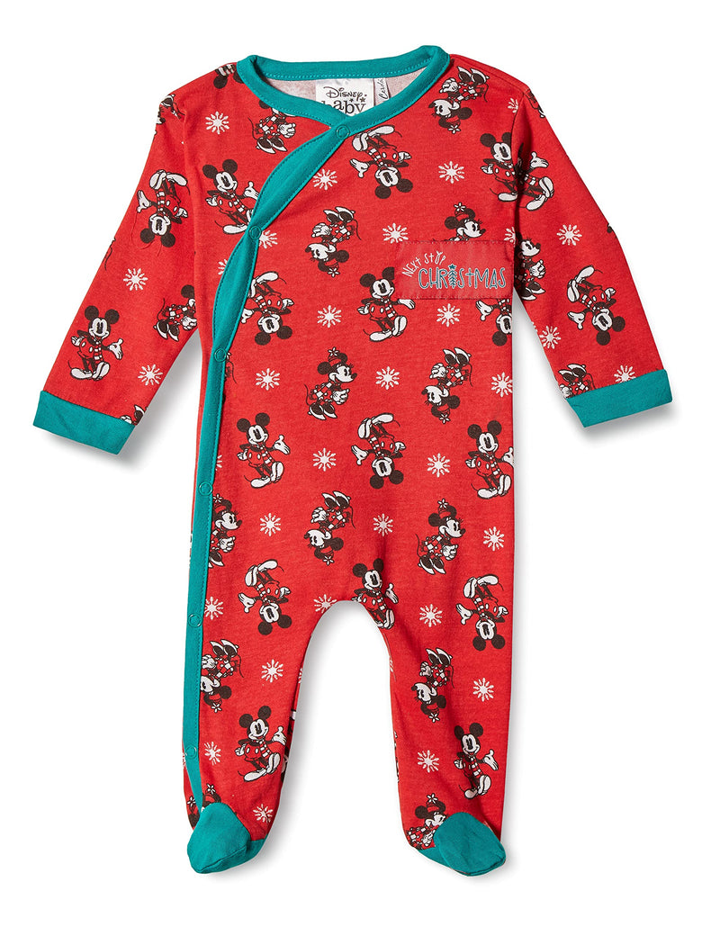 DISNEY - Mickey - Baby Jersey Romper Pyjama - (3mo