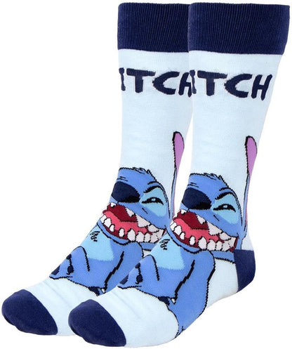 Disney Unisex Kinder Stitch Set Socken, Mehrfarbig, 40-46