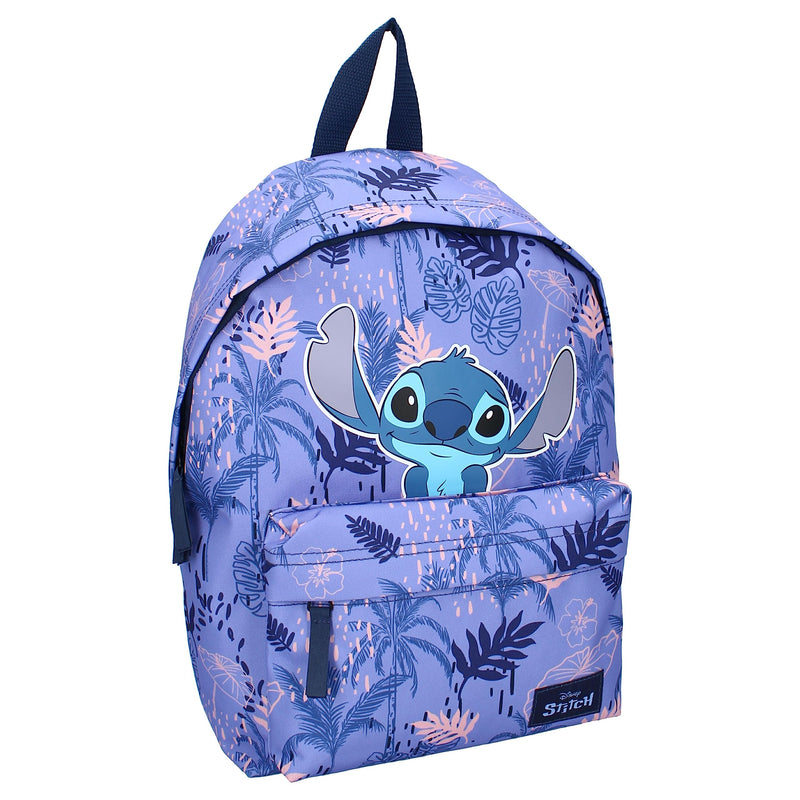 Lilo & Stitch - Stitch And Leaves Purple Backpack