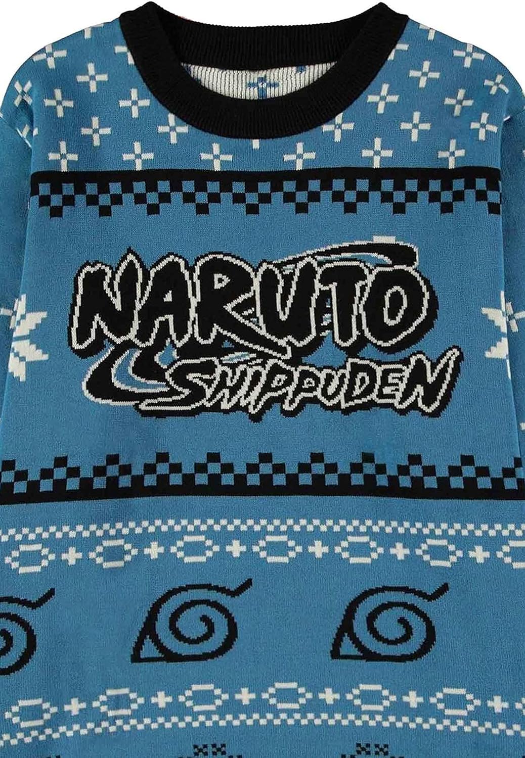 Naruto Christmas Jumper Classic Logo Official Unisex