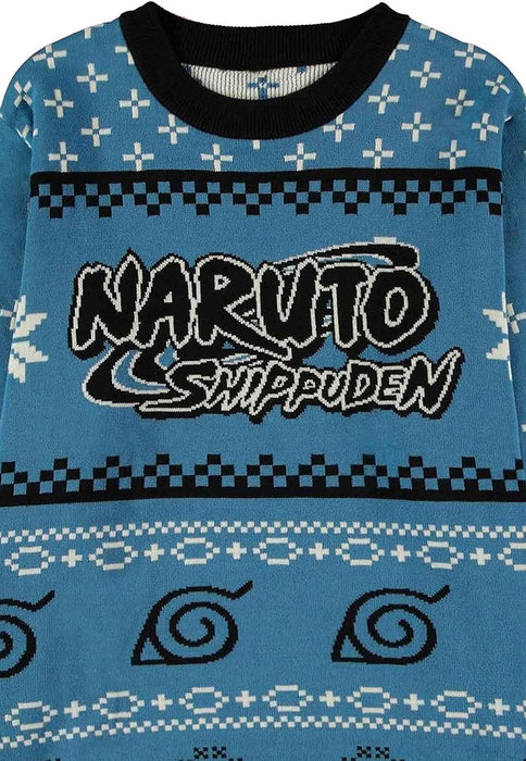 Naruto Christmas Jumper Classic Logo Official Unisex